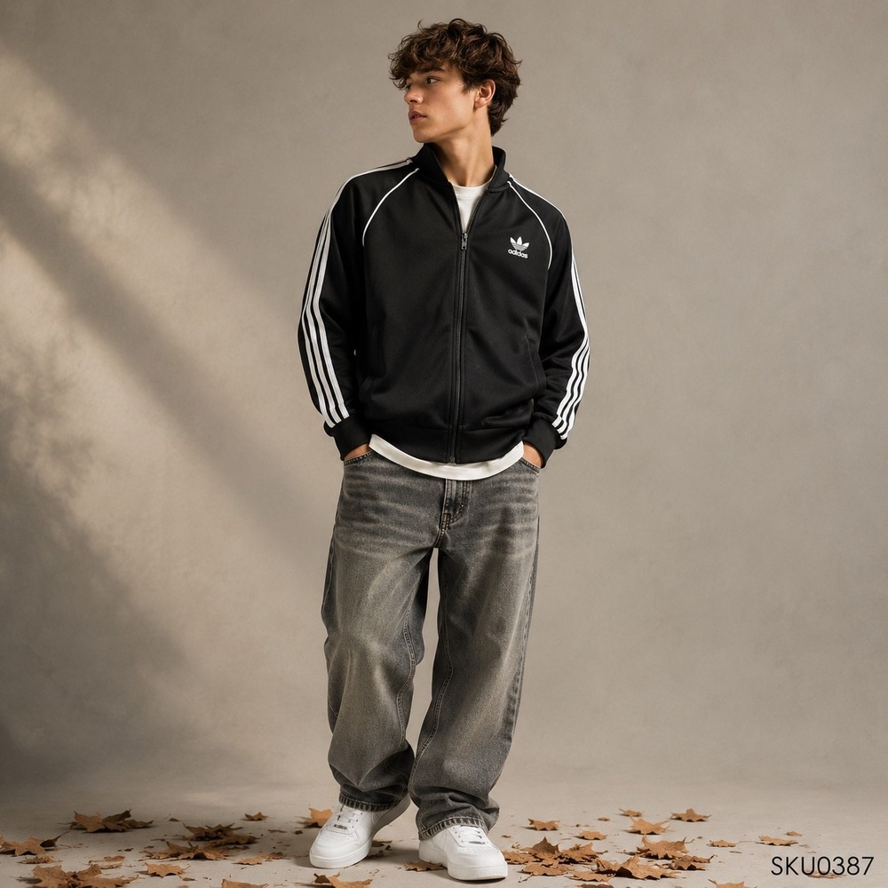 Adidas Originals Adicolor Classics SST Track Jacket Black GF0198 SKU0387
